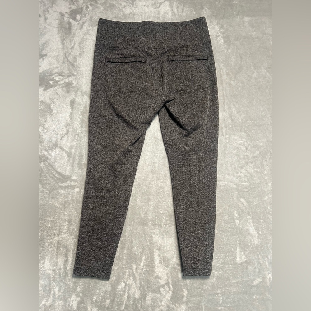 Athleta Delancey Herringbone Tight Women’s Large Office Career Stretch - Picture 2 of 9